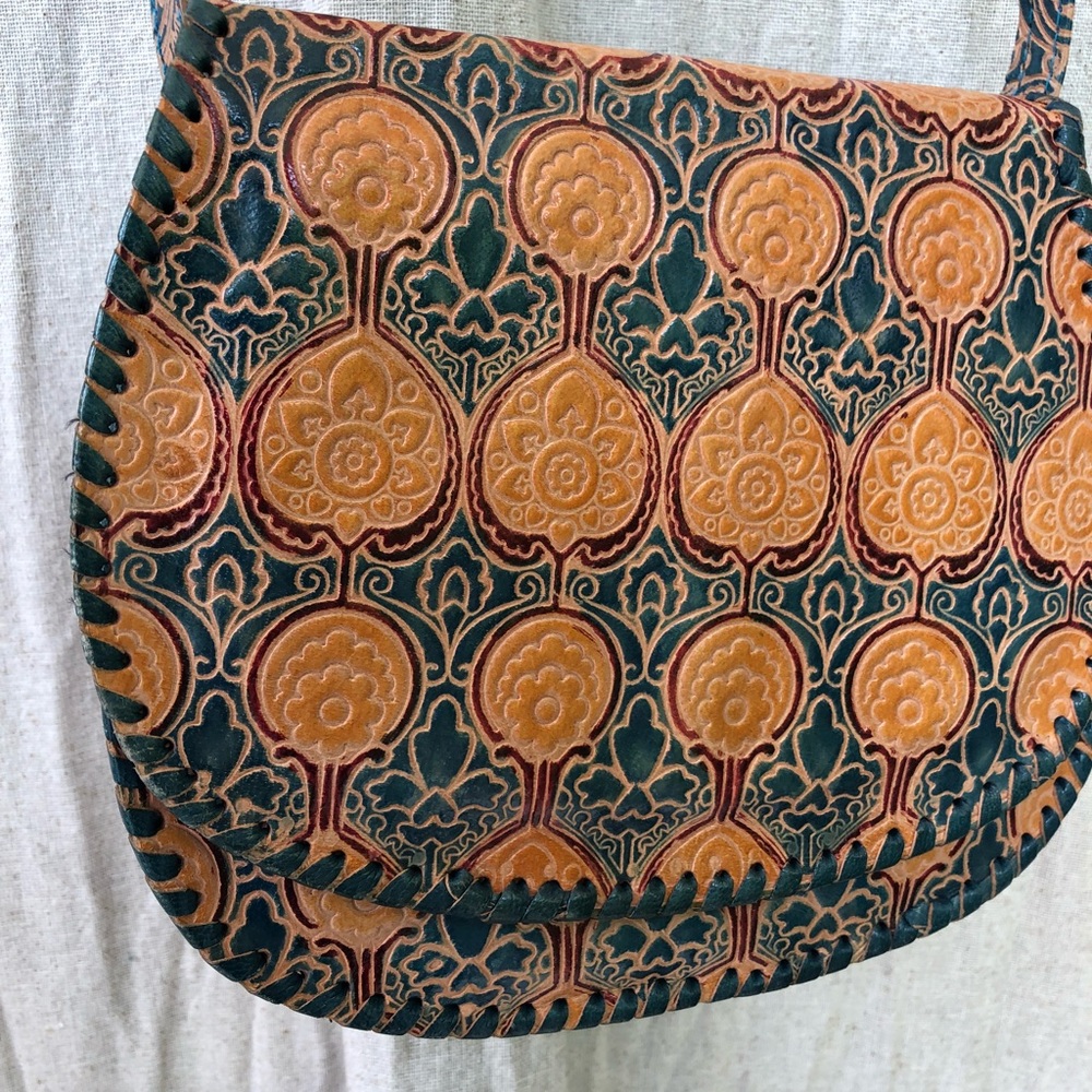 Printed Leather Purse
